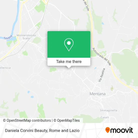 Daniela Corvini Beauty map