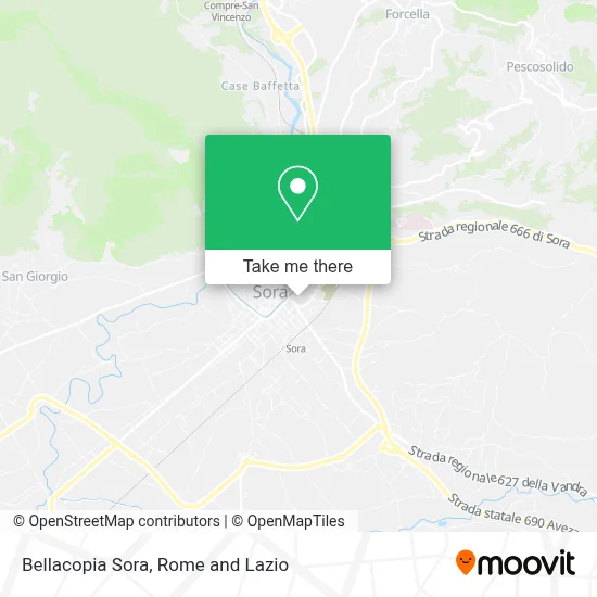 Bellacopia Sora map