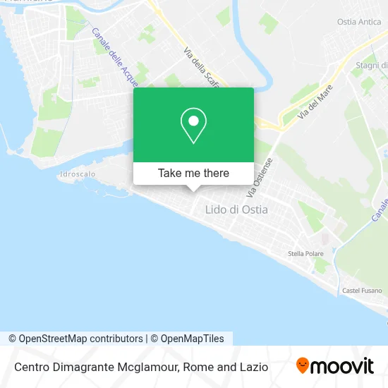 Centro Dimagrante Mcglamour map