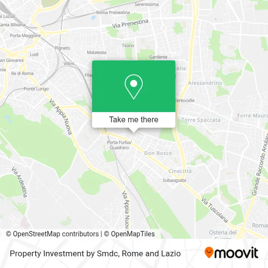 Property Investment by Smdc map