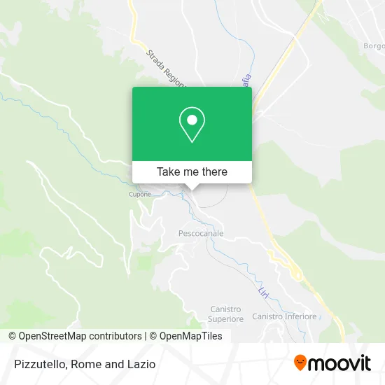 Pizzutello map