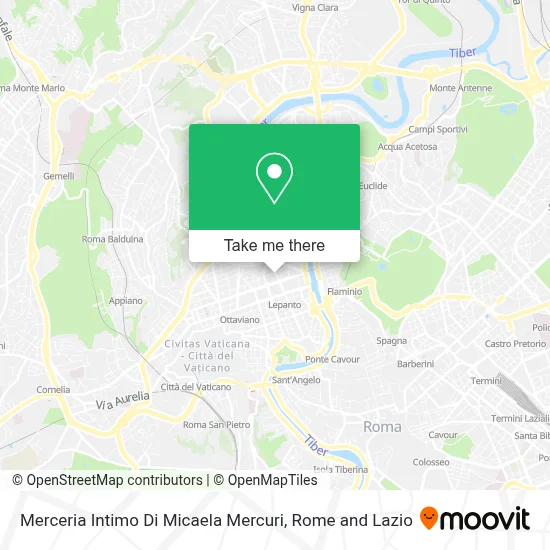 Merceria Intimo Di Micaela Mercuri map
