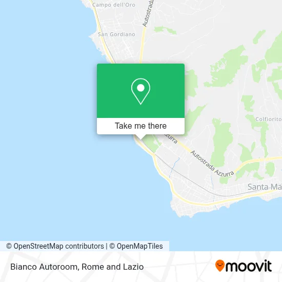 Bianco Autoroom map