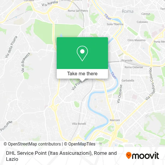 DHL Service Point (Itas Assicurazioni) map