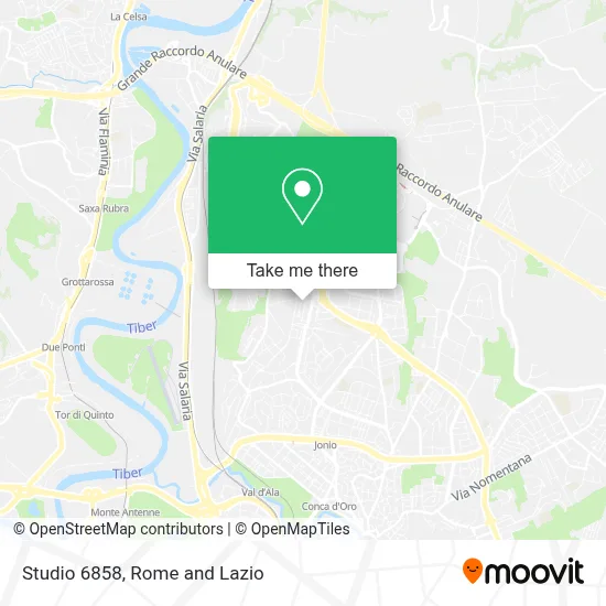 Studio 6858 map