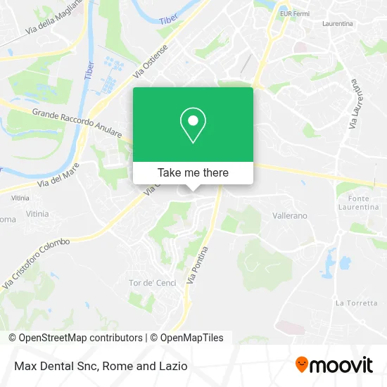 Max Dental Snc map
