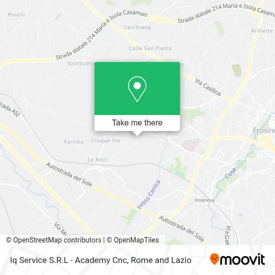 Iq Service S.R.L - Academy Cnc map