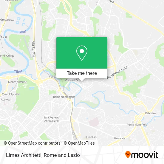 Limes Architetti map