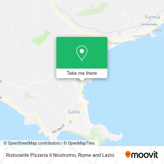 Ristorante Pizzeria Il Nostromo map