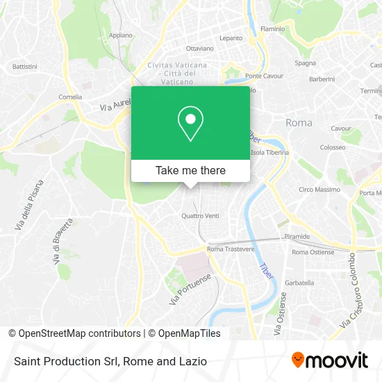 Saint Production Srl map