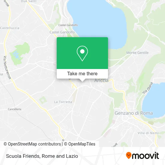 Scuola Friends map