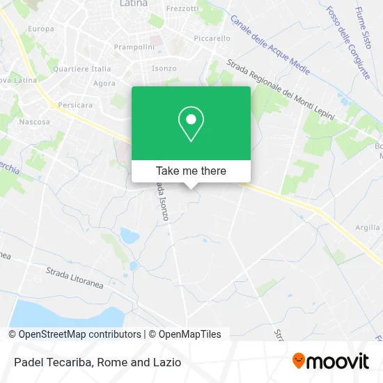 Padel Tecariba map