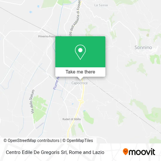 Centro Edile De Gregoris Srl map