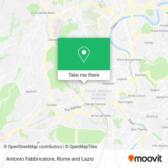 Antonio Fabbricatore map