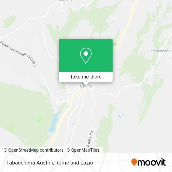 Tabaccheria Austini map