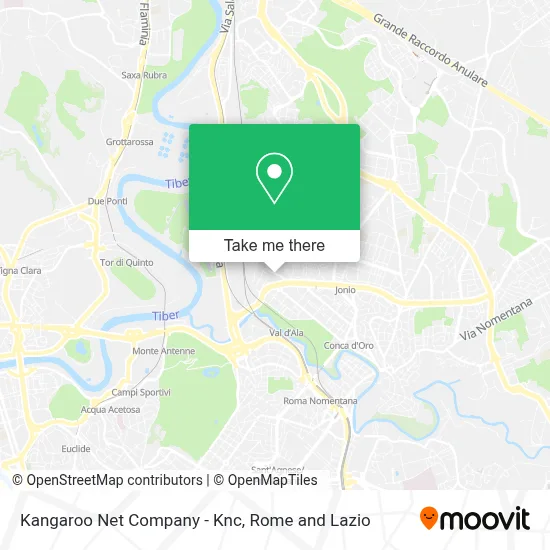 Kangaroo Net Company - Knc map
