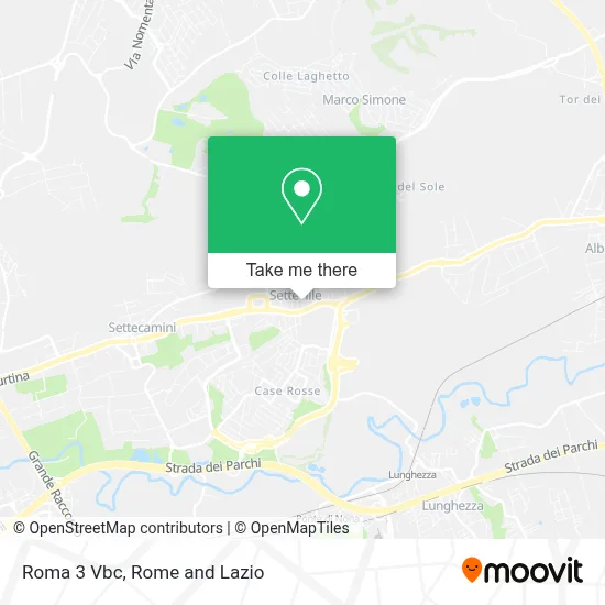 Roma 3 Vbc map