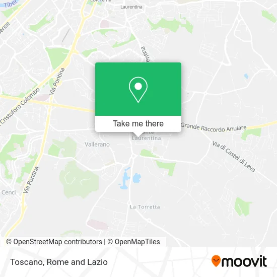 Toscano map