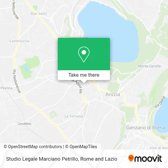 Studio Legale Marciano Petrillo map