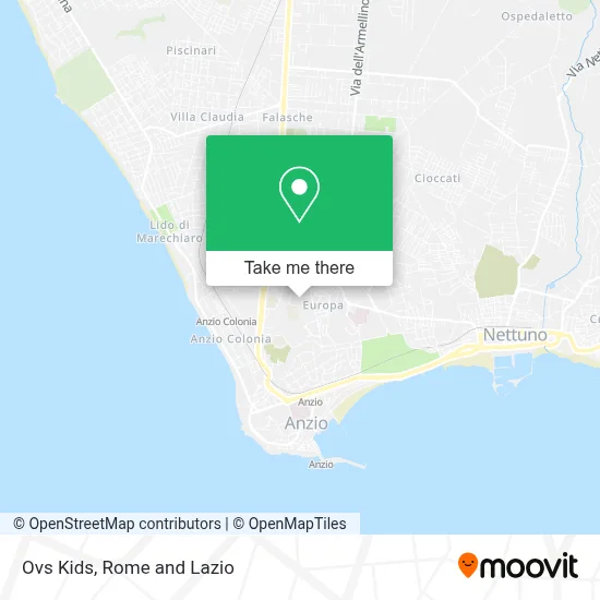 Ovs Kids map