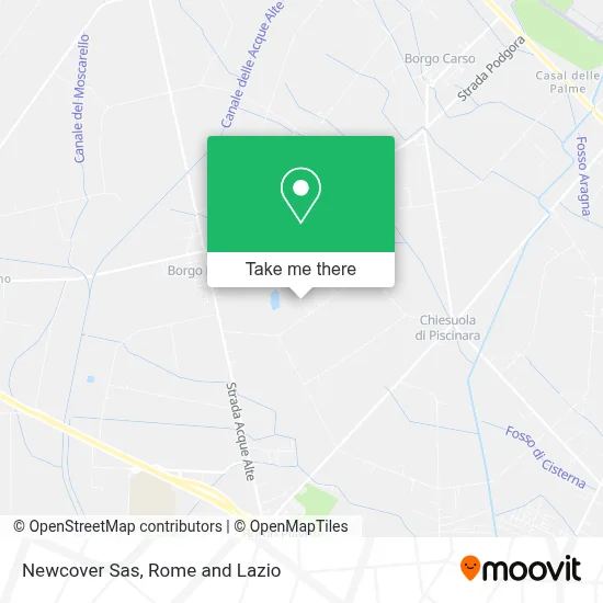 Newcover Sas map