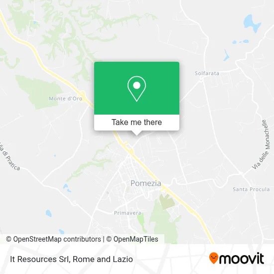 It Resources Srl map