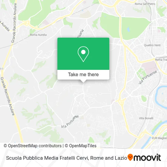 Scuola Pubblica Media Fratelli Cervi map