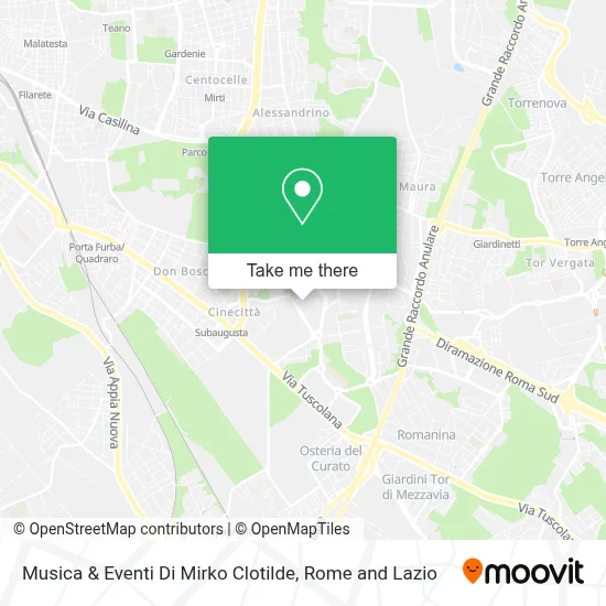 Musica & Eventi Di Mirko Clotilde map