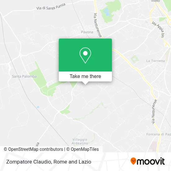 Zompatore Claudio map