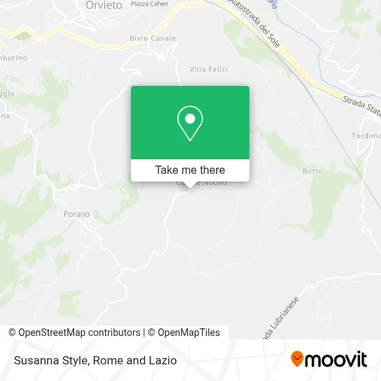 Susanna Style map
