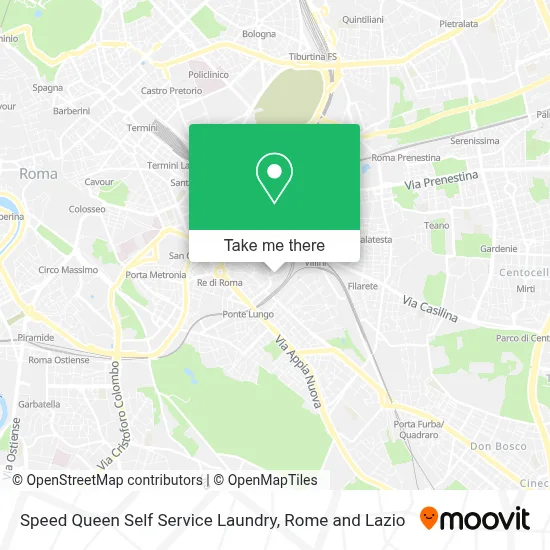 Speed Queen Self Service Laundry map