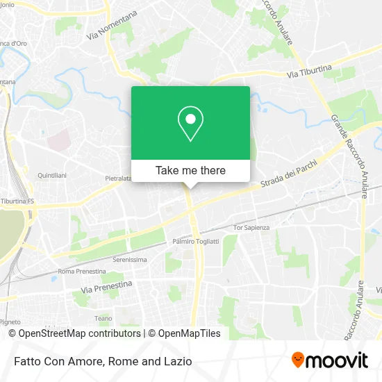 Fatto Con Amore map