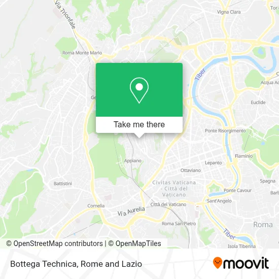 Bottega Technica map
