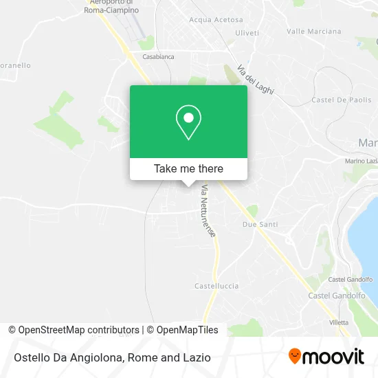 Ostello Da Angiolona map