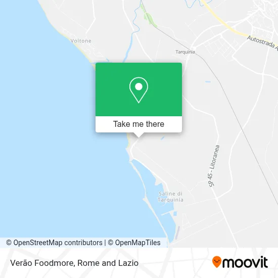 Verão Foodmore map