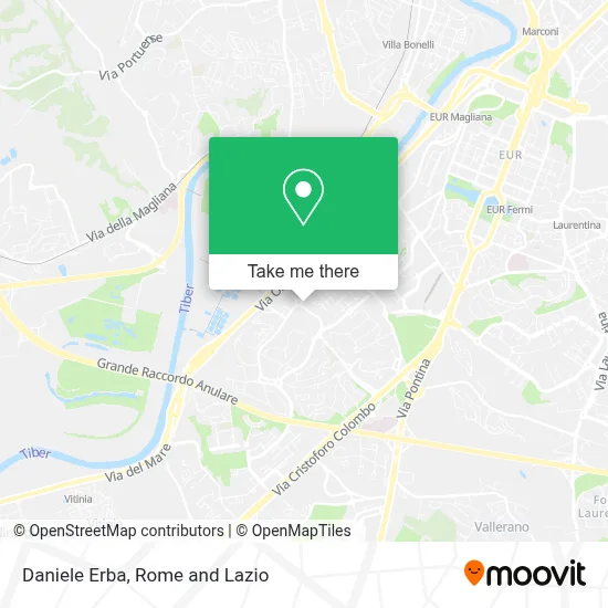 Daniele Erba map