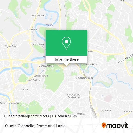 Studio Ciannella map