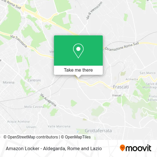 Amazon Locker - Aldegarda map