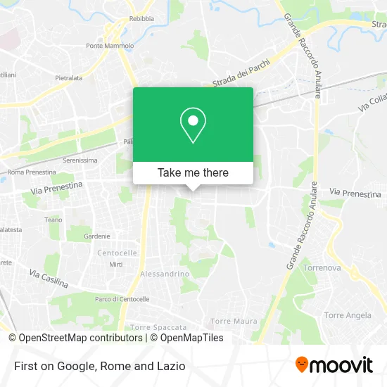 First on Google map