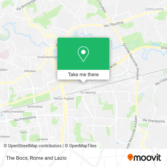 The Bocs map
