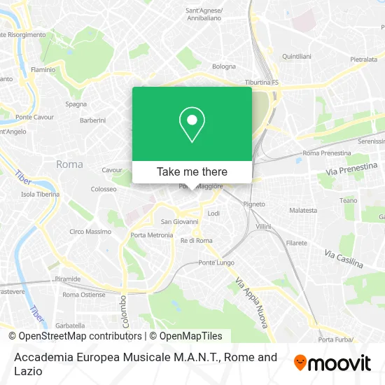 Accademia Europea Musicale M.A.N.T. map