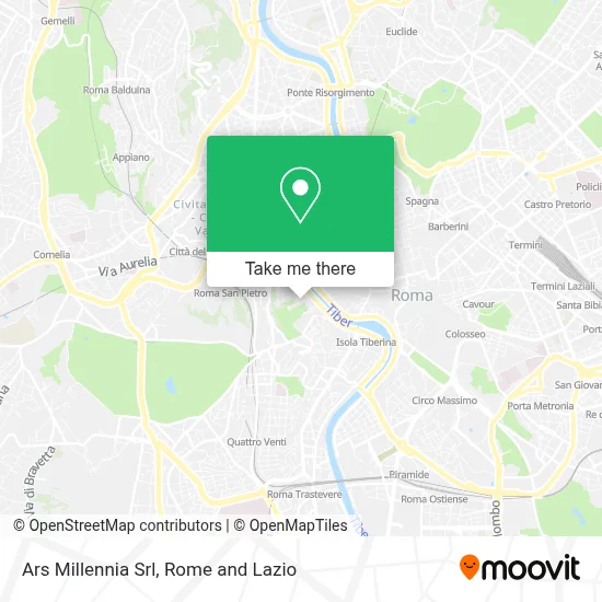 Ars Millennia Srl map