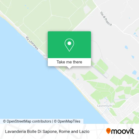 Lavanderia Bolle Di Sapone map