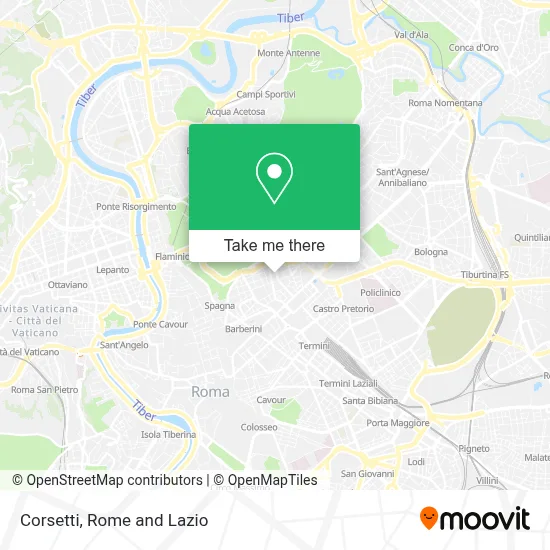 Corsetti map