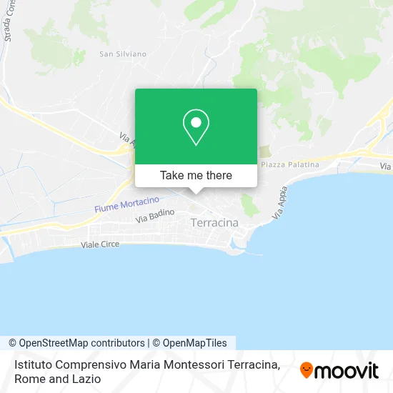 Istituto Comprensivo Maria Montessori Terracina map