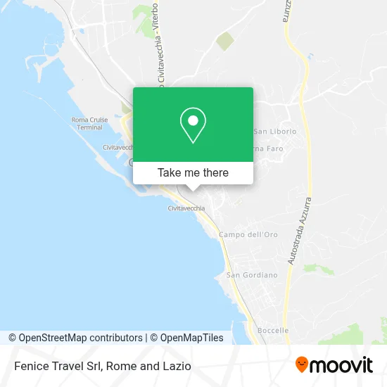 Fenice Travel Srl map