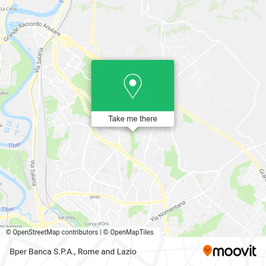 Bper Banca S.P.A. map