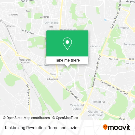 Kickboxing Revolution map