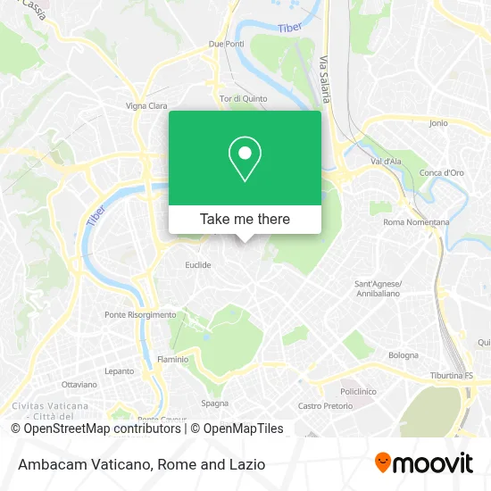 Ambacam Vaticano map