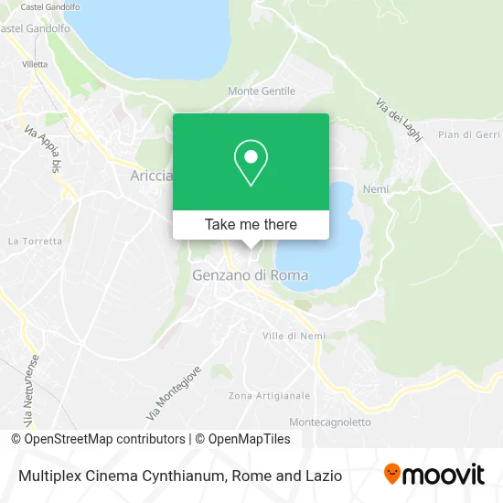 Multiplex Cinema Cynthianum map